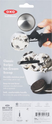 OXO Softworks® Classic Swipe Ice Cream Scoop Perspective: back