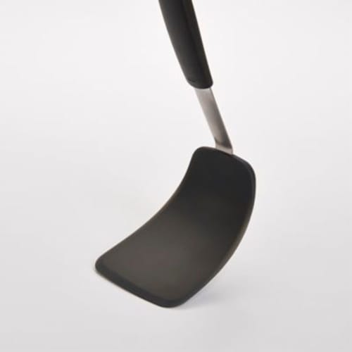 OXO Good Grips Small Silicone Flexible Turner - Black Perspective: back