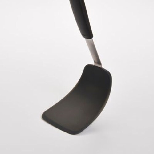 OXO Good Grips Small Silicone Flexible Turner - Black Perspective: back