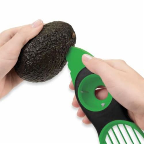 OXO Good Grips® 3-in-1 Green Avocado Slicer Perspective: back
