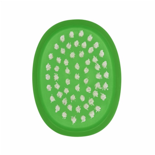 SoftWorks OXO Vegetable Brush - Green Perspective: back