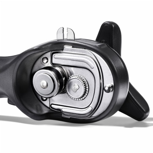 OXO SoftWorks Smooth Edge Can Opener - Black Perspective: back