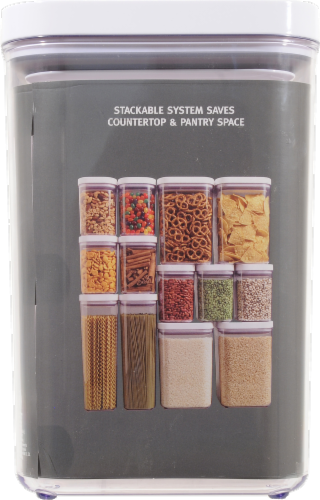 OXO Soft Works POP Food Storage Container - Clear Perspective: back