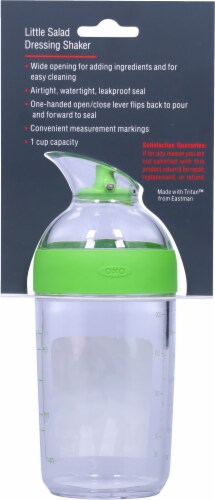OXO Soft Works Little Salad Dressing Shaker - Green/Clear Perspective: back