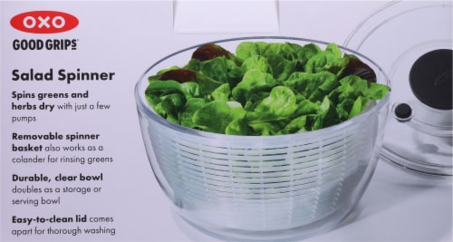 OXO Good Grips Salad Spinner - Clear Perspective: back
