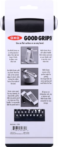 OXO Good Grips Multi-Grater - Silver/Black Perspective: back