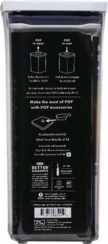 OXO Good Grips Medium Rectangular Pop Container Perspective: back
