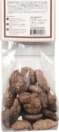 FungusAmongUs Dried Shiitake Mushrooms Perspective: back
