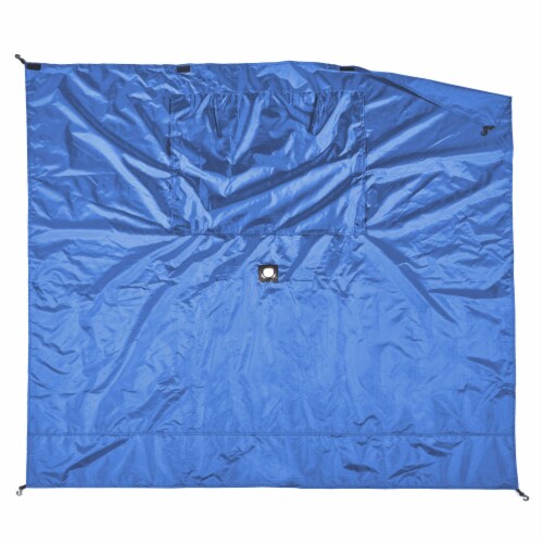 Clam Quick-Set Screen Hub Tent Wind & Sun Panels, Accessory Only, Blue (3 Pack) Perspective: back