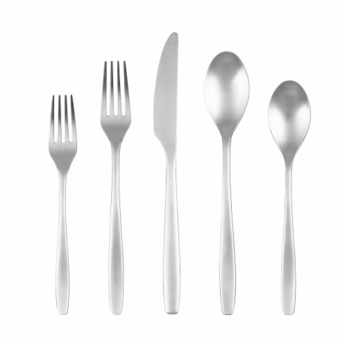 Cambridge Silversmiths Averie Flatware Set - Satin Perspective: back