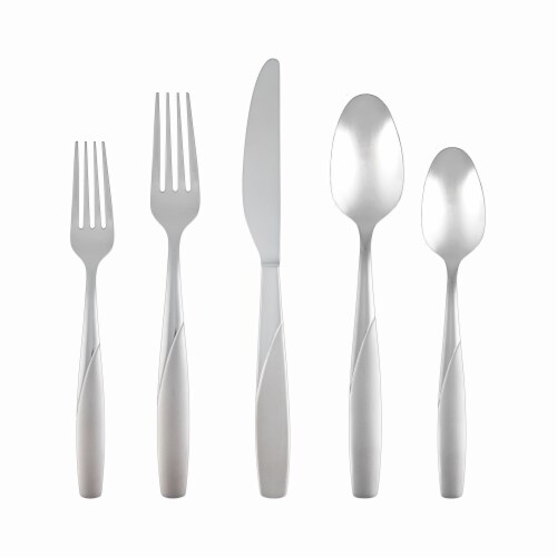 Cambridge Silversmiths Southview Sand Flatware Set Perspective: back