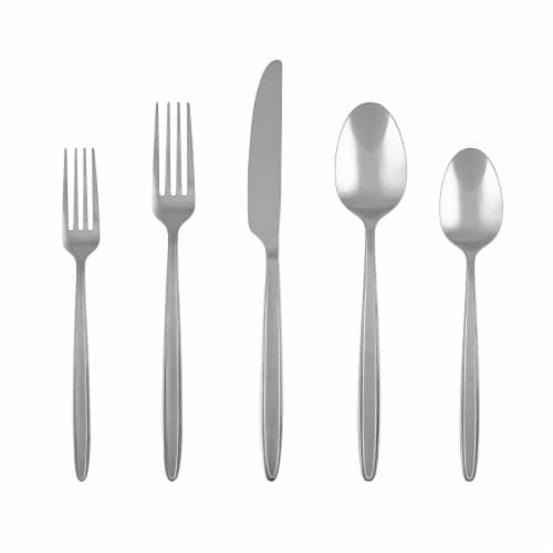 Cambridge Silversmiths Albina Flatware Set - Sand Perspective: back