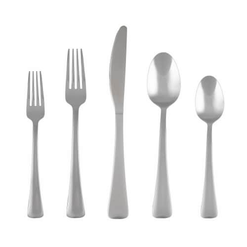Cambridge Silversmiths Brinn Flatware Set - Mirror Perspective: back