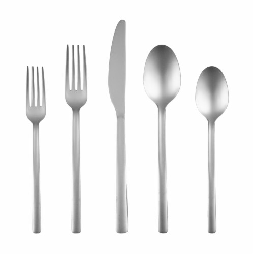 Cambridge Silversmiths Scout Flatware Set - Sand Perspective: back