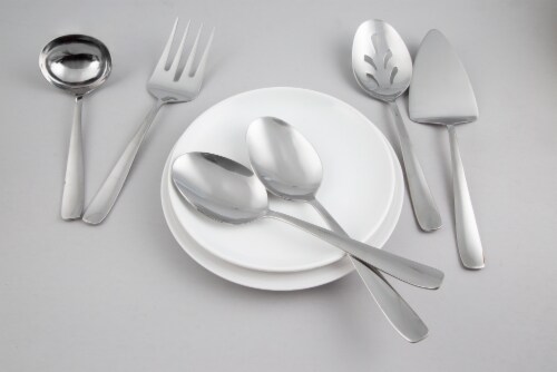 Cambridge Silversmiths Bourne Oversized Serving Set - Mirror Perspective: back