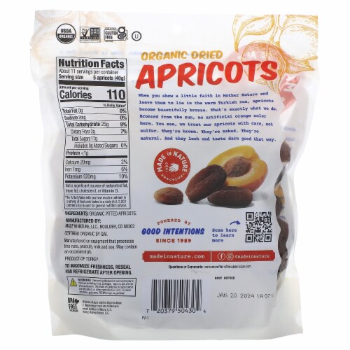 16oz Apricots Perspective: back