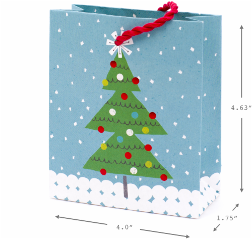 Gift Card Holders #69: Hallmark Holiday Gift Card Holders Tree Snowflake Stripes (Pack of 3) Perspective: back
