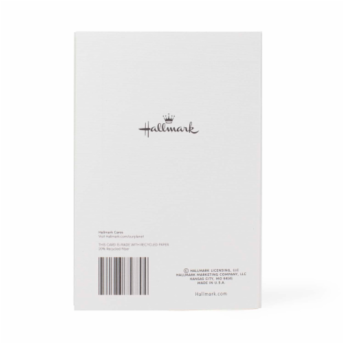 Hallmark #5 Sympathy Card (Loved Honored Remembered) Perspective: back