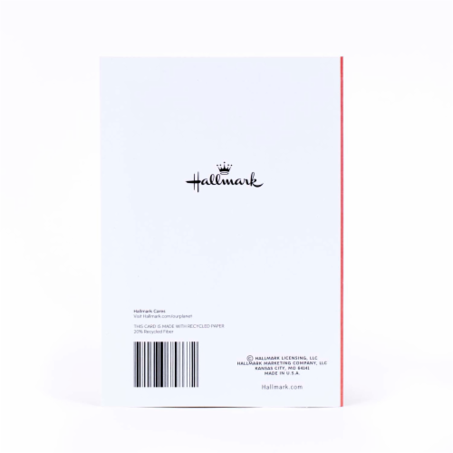 Hallmark #19 Thank You Card (You're Appreciated) Perspective: back
