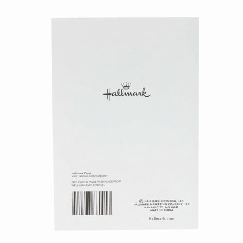 Hallmark Congrats Card (#29): Congratulations Greeting Card - Amazing Perspective: back