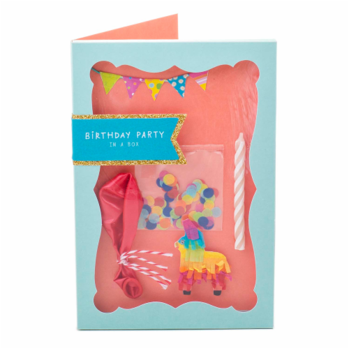 Birthday Card #14: Hallmark Signature Party in a Box Card Perspective: back