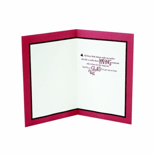 Valentine's Day Card #43: Hallmark Valentine's Day Card for Husband (Little Things) Perspective: back