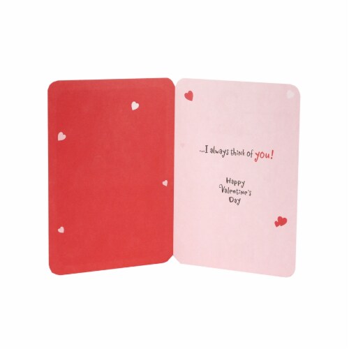 Valentine's Day Card #37: Hallmark Peanuts Linus Snoopy and Woodstock Blessings Perspective: back