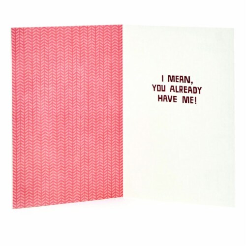 Valentine's Day Card #38: Hallmark Shoebox Funny Valentine's Day Card for Significant Other Perspective: back