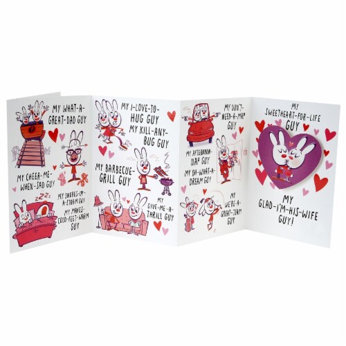 Valentine's Day Card #37: Hallmark Funny Valentine's Day Card for Husband (Great Guy Poem) Perspective: back