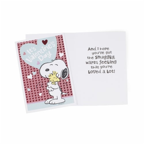 Valentine's Day Card #31: Hallmark Peanuts Valentine's Day Cards Pack (10 Cards with Envelopes) Perspective: back