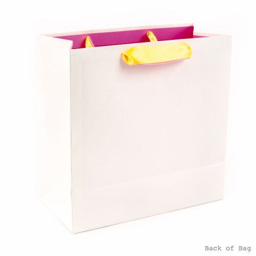 Large Gift Bag #84: Signature Mother's Day Die-Cut Flowers Perspective: back