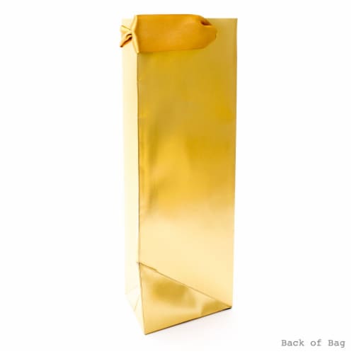 Bottle Gift Bag (#79): Signature Glitter Ombre Perspective: back