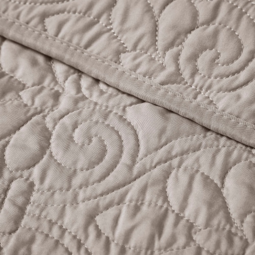 Gracie Mills Sandy Classic Stitch Oversized Quilted Throw Blanket Grace 6504 Ivory 60X70 60x70 Fred Meyer