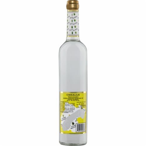 Corralejo® Blanco Tequila Perspective: back