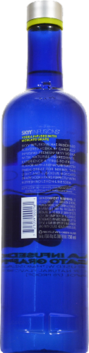 Skyy Infusions Vodka with Moscato Grape Perspective: back