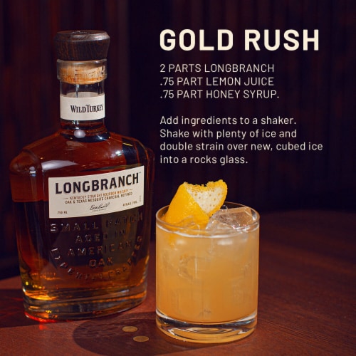 Wild Turkey Longbranch Bourbon Perspective: back