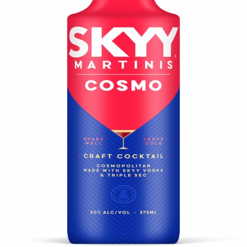 SKYY® Vodka Cosmo Martini Ready-to-Serve Perspective: back