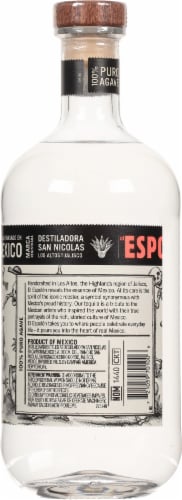 Espolon Tequila Perspective: back