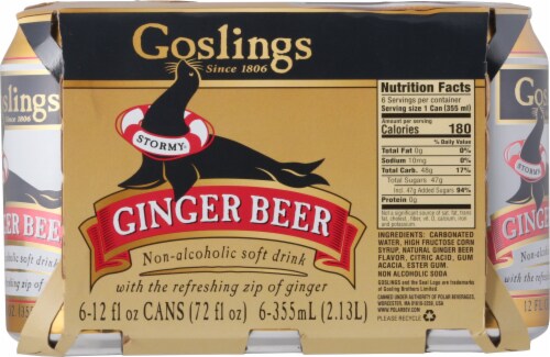Gosling's Ginger Beer Perspective: back
