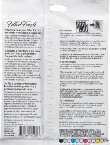 Filter Fresh® Country Cotton Whole Home Air Freshener Perspective: back