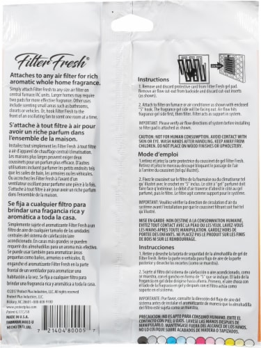 Filter Fresh Tropical Bay Whole Home Air Freshener Perspective: back