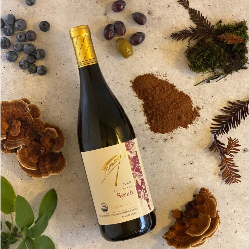 Frey Vineyards Syrah California Red Wine Perspective: back