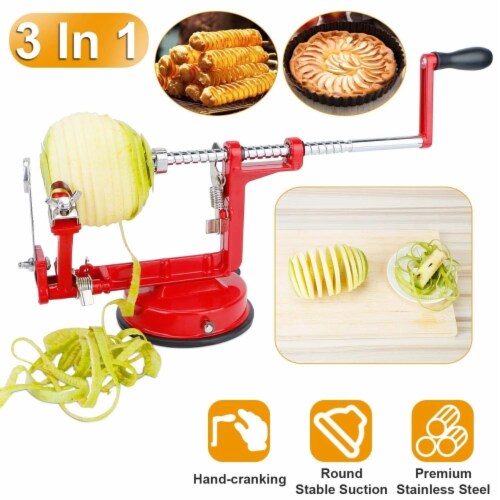 Manual Stainless Steel Sweet Potatoes Machine Potato Slicer Potato Spiral  Cutter For Kitchen Tool