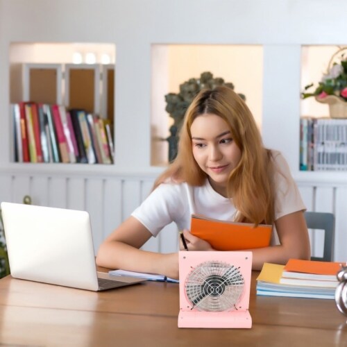 Mini electric clearance desk fan