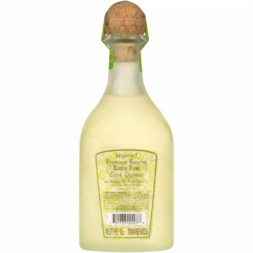 Patron Citronge Lime Liqueur Perspective: back