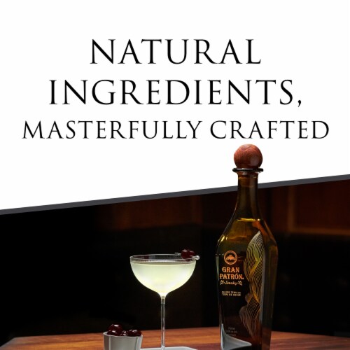 PATRÓN® Smoky Silver Tequila Perspective: back
