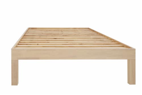 Design Evolution Emerywood Twin Size Bed Platform Perspective: back