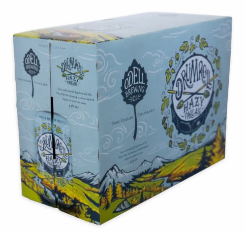 Odell Brewing Drumroll Hazy Pale Ale Perspective: back