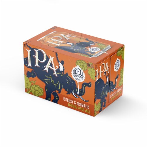 Odell Brewing IPA Craft Beer Perspective: back