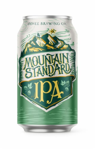 Odell Brewing Mountain Standard IPA Perspective: back
